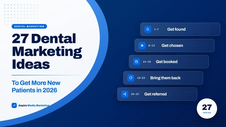 27 Dental Marketing Ideas to Get More New Patients in 2026